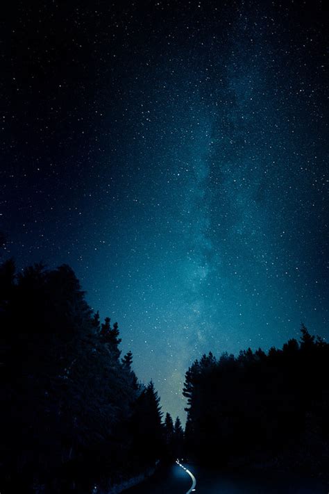 Photography Sky Night Stars Mountains Vertical