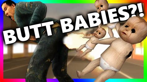 Butt Babies Exploding Demon Babies Gmod Funny Sandbox Youtube