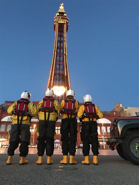 Blackpool is located south of the lake district national park in the northwestern corner of england. Blackpool Tower goes yellow for RNLI's Mayday campaign | RNLI