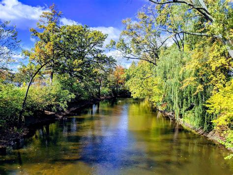 Red Cedar River Outside Spartan Stadium 102318 Rmsu