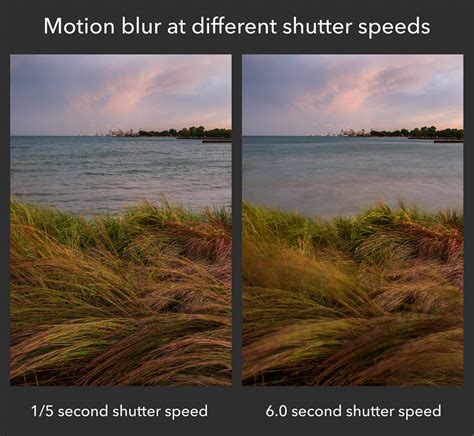 Shutter Speed Comparison