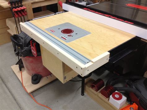 Extension Wing Router Table By Stevenmadden