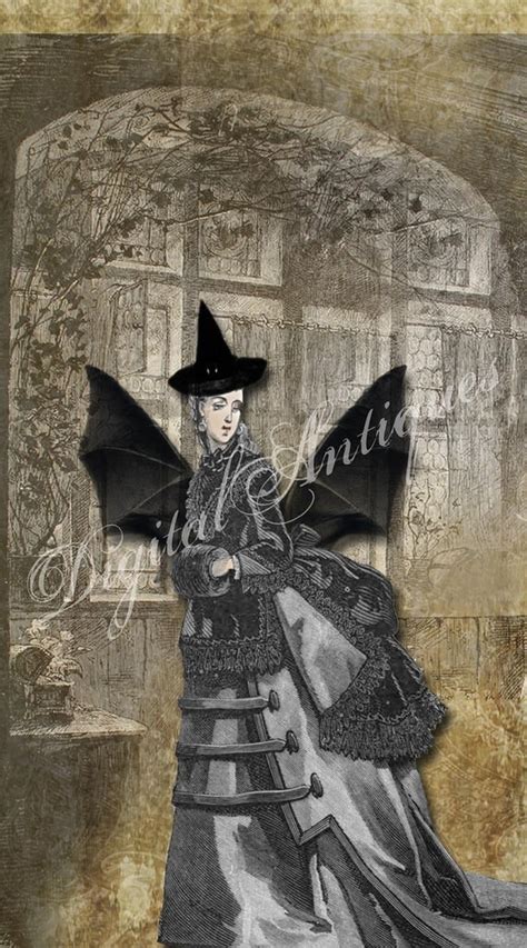 Halloween Vintage Vampires Images Printable Digital Download