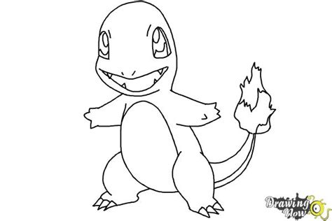 How To Draw Pokemon Charmander Drawingnow