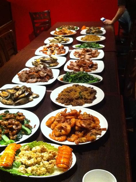 Chinese New Year Eve Dinner Restaurant