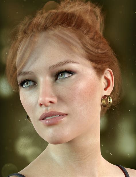 Hoop Earrings Boho Style For Genesis 8 And 8 1 Females Daz 3d