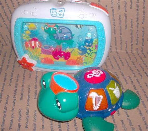 Baby Einstein Sea Dreams Soother Crib Music Toy Turtle Neptune Ocean