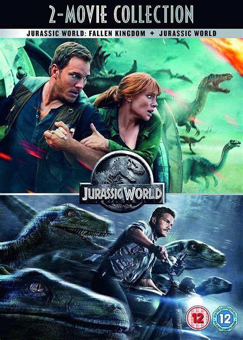 Jurassic World 2 Movie Collection Dvd 2018 Uk Chris Pratt Bryce Dallas Howard