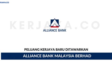 Alliance bank malaysia operates through consumer banking, business banking, financial markets, stockbroking and corporate advisory, and others segments. Alliance Bank Malaysia Berhad • Kerja Kosong Kerajaan