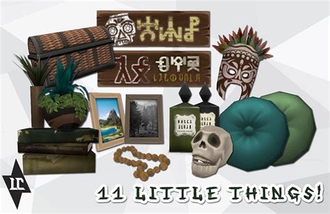 My Sims 4 Blog Ts2 And Ts3 Voodoo Clutter Conversion By Littlecakes