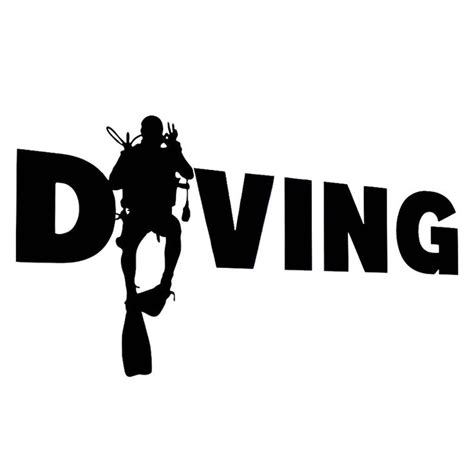 Scuba Diver Bumper Sticker Funny Decals Bumper Stickers Funny Stickers