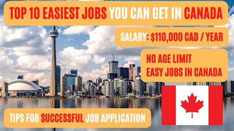 Top 10 Easiest Jobs To Get In Canada 2023 For Immigrants Easy Jobs