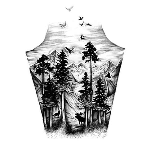 Forest Tattoos Nature Tattoos Body Art Tattoos Tattoo Arm Designs
