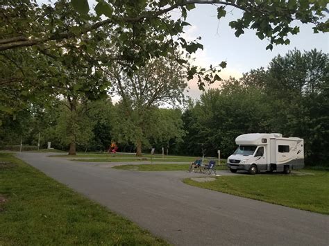 goldenshoe RV trip: Mary Jane Thurston State Park, Grand Rapids, Ohio