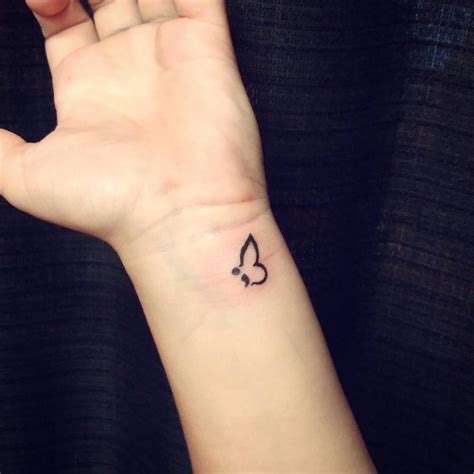 It has now become famous around the world as an indication of strength and solidarity in the face of depression, suicide, and other mental health issues. 35+ Semicolon Tattoo Designs, Ideas | Design Trends ...