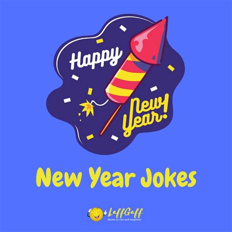 Funny New Year Jokes Puns And One Liners LaffGaff