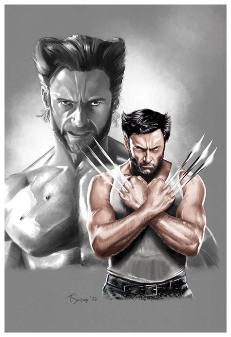 Wolverine Logan — Tony Santiago Art