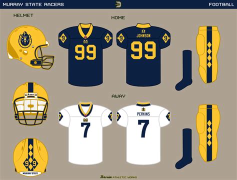 Murray State Football Concepts Chris Creamers Sports Logos