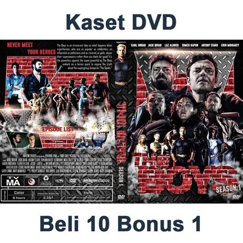 Jual Kaset Dvd Film Action Comedy The Boys Season 1 2019 Serial 2