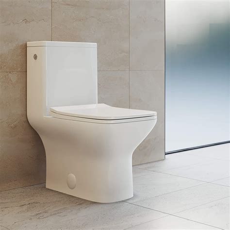 Swiss Madison Well Made Forever Sm 1t264 Carré One Piece Toilet Glossy