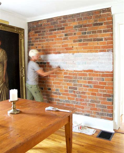 How To Paint An Interior Brick Wall The Art Of Doing Stuff