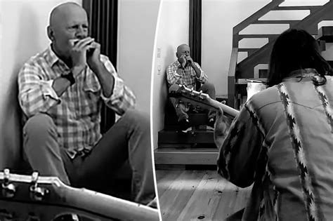 Bruce Willis Has Impromptu Jam Session Amid Aphasia Diagnosis