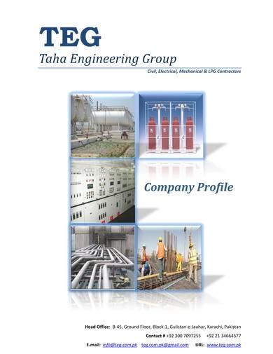 Free 10 Engineering Company Profile Samples In Pdf Ms Word