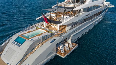 The 263 Foot80 Meter Tatiana—the Largest Private Yacht Launched In