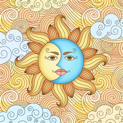 Милые Картинки Солнце И Луна Telegraph