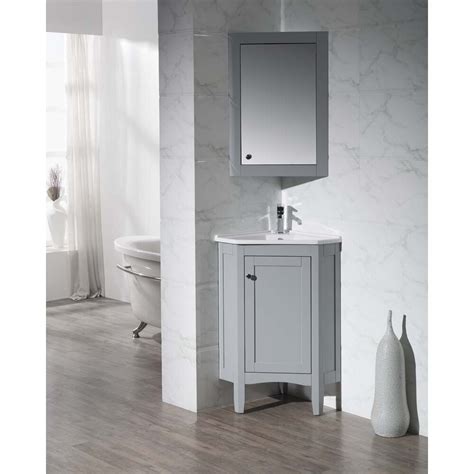 A plan specific to what i exactly needed also did not exist. 25" Single Corner Bathroom Vanity Set with Mirror | Wayfair