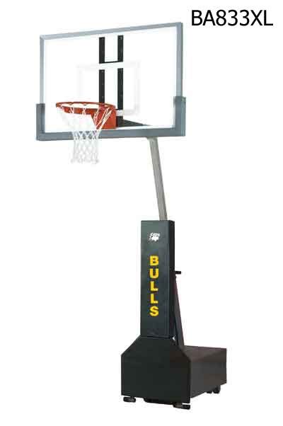 Bison Club Court Portableadjustable Basketball Goal Systems Sports