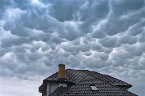 Mammatus Clouds Stock Photo Image Of Nature Mood Summer 186600648