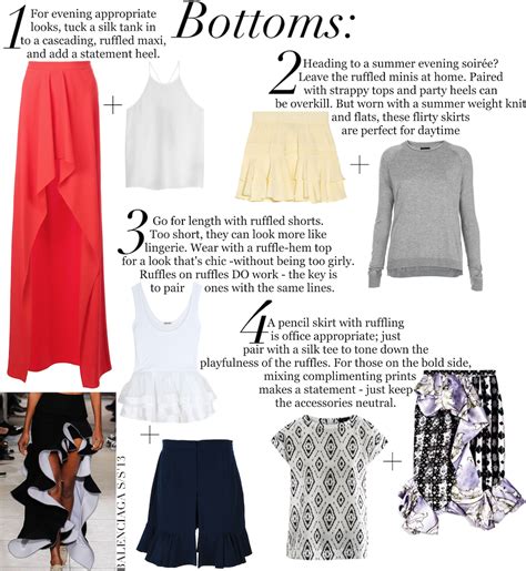 Inspirasi Modis 10 Rok Ruffle