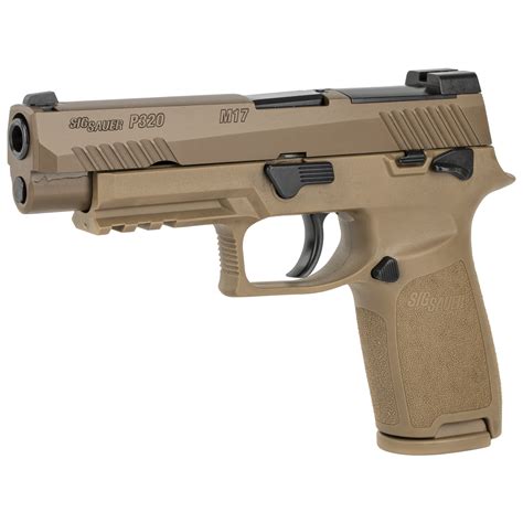 Sig Sauer P320 M17 Full Size Optics Ready Pistol Wmanual Safety 9mm