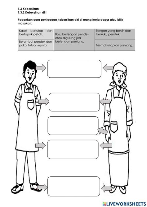 Asas Masakan Pendidikan Khas Activity Live Worksheets