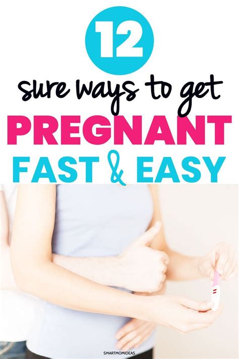 12 Ways On How To Get Pregnant Fast And Easy Smart Mom Ideas In 2020