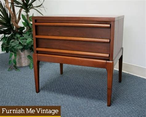 Mid century lane rhythm highboy dresser. Mid Century Modern Lane Rhythm Nightstand