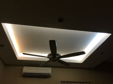 L box ceiling lighting vm false singapore partition wall contractor. L Box Plaster Ceiling | Building Materials Malaysia