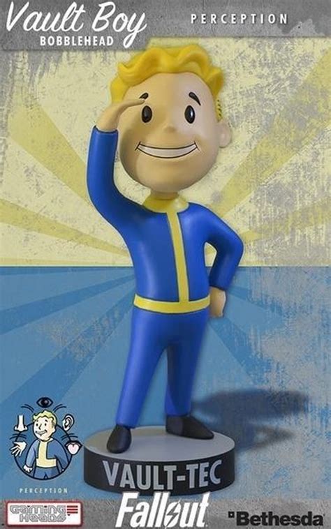 Fallout 4 Vault Boy Bobble Head Series 1 Perception