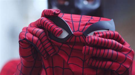 Becoming Spider Man Alex Ross Costume Youtube