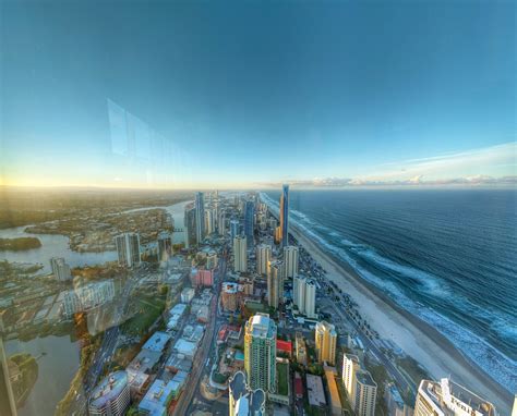 Free Images Sea Coast Ocean Horizon Skyline City Skyscraper