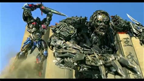 Lockdowns Death Scene Transformers Age Of Extinction Battle Lockdown Vs