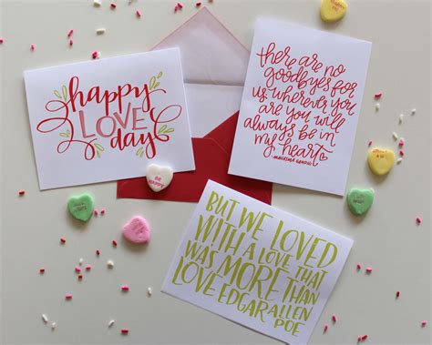 3 Pack Cards Love Greeting Card Valentine Card Etsy