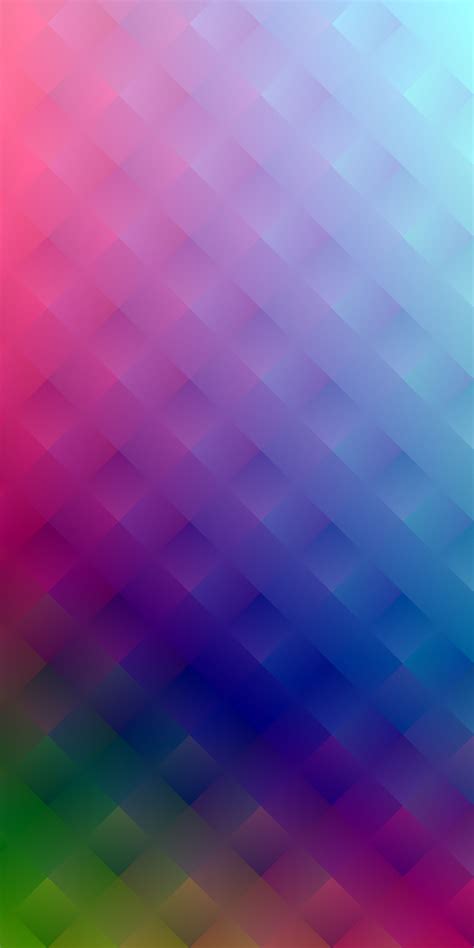 Download 1080x2160 Wallpaper Colorful Squares Small Gradient