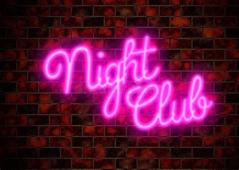 Neon Sign Nightclub Stock Photo Image Of Late Alcohol 17125858