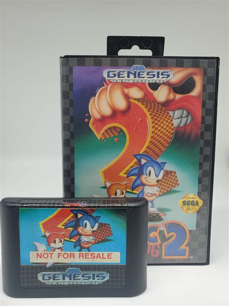 Sonic The Hedgehog 2 Sega Genesis 1992 Game