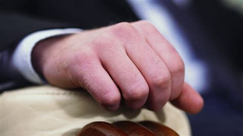 Close Up Of A Male Hand Clenching Into A Fist Stock Video Footage 00