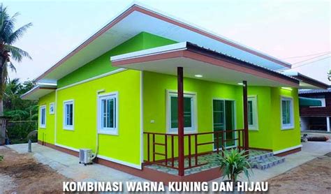 Contoh desain warna cat rumah minimalis dinding luar tampak depan dengan memakai merek dulux bagian dalam yang elegan cukup sederhana. 9 Contoh Kombinasi Cat Warna Kuning dan Hijau yang Bagus