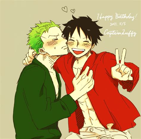 Zoro X Luffy Kissing Zoro Luffy Dessin One Piece Images And Photos Finder