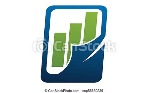 Business Report Logo Design Template Vector Canstock